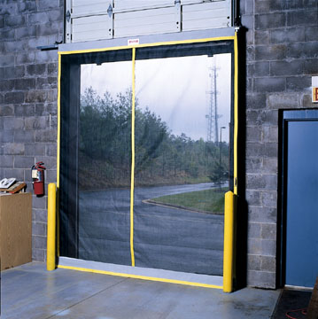 Bug door screen is constructed of vinyl-coated polyester. Bug door screen is constructed of vinyl-coated polyester.