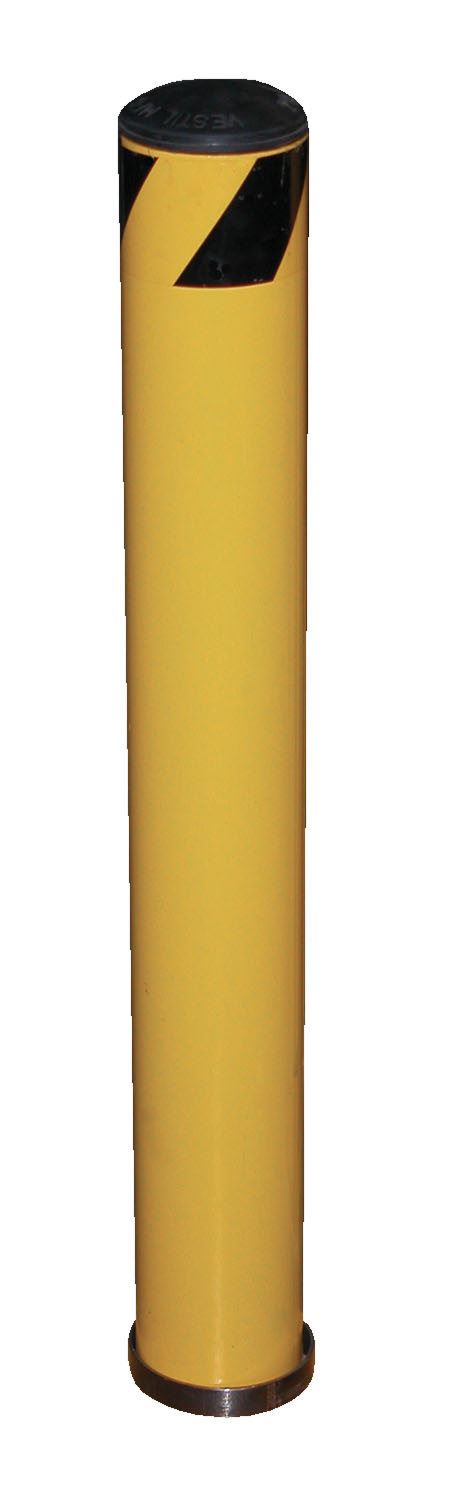 The removable bollard works excellently in areas having considerable vehicle traffic.