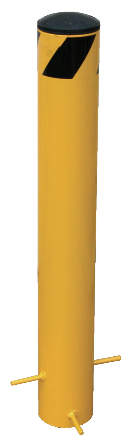 Traffic bollard offers maximum stability.