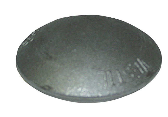 Bollard caps are constructed of either molded rubber or cast steel.