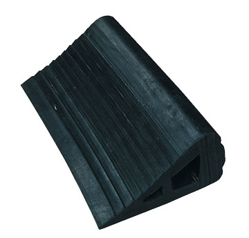Trailer wheel chocks have exceptional traction.