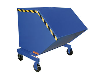 Beacon portable steel industrial hoppers are designed for the convenient handling of waste and bulk materials. The portable industrial hoppers are ideal for plants, distribution centers, warehouses and other large, open-air facilities. The portable industrial hoppers are heavy-duty material handling equipment.