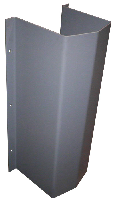 Steel Pipe Guards protect from damage to your property.