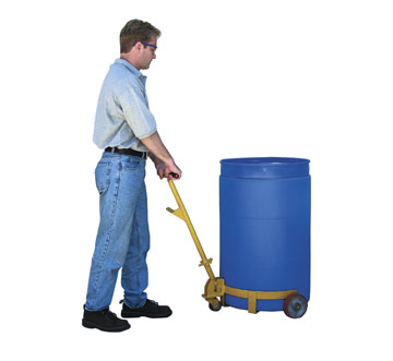 Drum caddy has capacities of up to 1,200 lbs.