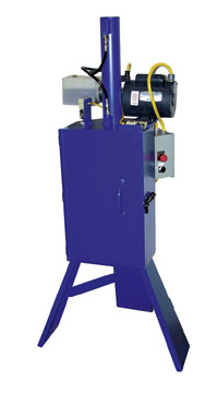 The pail crusher is lightweight and extremely heavy duty material handling equipment.