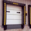 Beacon loading dock door seal for overhead doors are used for trucks or trailers during loading or unloading. These seals keep out cold, wind, dust and fumes. The dock door seal for overhead doors features wrap-around style material to protect wood and foam from outside elements. Loading dock door seal for overhead doors are highly cost-efficient.