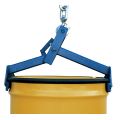 Drum grabber allows for easy lifting and transporting of steel drums with the use of an overhead lifting device. Designed for use with steel drums with a top lip or chime. Not for use with open-head drums. Drum grabber is lightweight.