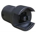 Drum socket and plug openers accommodate two plug sizes.