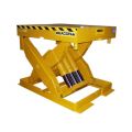 Beacon BMLT electric scissor lift is electro-hydraulic, heavy-duty scissor lifts. The lift table features a smooth steel platform. This electric scissor lift is supplied with standard straight toe guards for surface mounting. If pit mounting is required, please specify when ordering, and beveled toe guards will be supplied at no charge. Call for optional electric toe guard pricing. The electric scissor lifts also have cylinder rod end protectors and dual safety restraint maintenance bars. Electric scissor lift features capacities of up to 30,000 lbs.