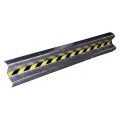 Beacon galvanized guard rail is designed for use in warehouses, parking garages, distribution facilities and factories where protection is important. Galvanized guard rail protects both personnel and equipment visually as well as physically. The galvanized guard rails can be used indoors or outdoors and are ideal for protecting building corners and machinery from fork truck and other vehicle damage. Tubular posts are machined for continuous or perpendicular rail mounting. Galvanized guard rail is excellent for factories, distribution facilities and warehouses.