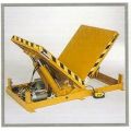 The Beacon hydraulic upender upends and tilts work materials to an ergonomically correct position for the worker. The hydraulic upender features limit switches and mechanical stops in both directions. This tilter has double-acting hydraulic cylinders and smooth steel tops with 3-3/4" straight safety toe guards with safety stripes.
The unit features hard, chrome-plated, polished shafting, hydraulic cylinder rods and axles. The upender also has double acting hydraulic cylinders and lifetime self-lubricating, anti-friction bearings at all pivot points. Hydraulic Upender features capacities of up to 10,000 lbs.