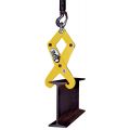 Beacon heavy duty I beam clamps are highly efficient clamps for securing I-beams for lifting via an overhead lifting device. The I beam clamps include a lifting ring. The three I beam clamp models accommodate maximum beam widths of 6", 8" or 10". I beam clamps efficiently accommodate beam widths of up to 10 in.