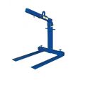 The pallet lifter is lightweight material handling equipment.