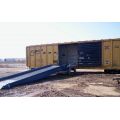 Railcar Loading Ramp Steel Railcar Loading Ramps assists in loading and unloading of railcars in the field. Railcar Loading Yard Ramps assist in railcar to ground surface. The Railcar Loading Ramp is portable for loading and unloading rail cars.