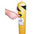 Smokers bollards feature a durable powder coat finish.