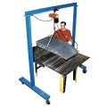 The work area steel gantry crane is all welded steel material handling equipment.