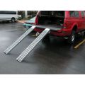 The Beacon Steel Pickup Van Ramp has a special serrated design to provide for optimum grip. Steel pickup van ramp is serrated to prevent slippage.