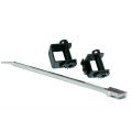 The Beacon truck strap winch is designed to tighten down loads, eliminating shifting. The truck strap winch is available in either a bolt-on or weld-on design. A chrome-plated winch bar and a 30' strap are sold separately. Truck strap winch is lightweight.
