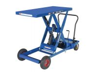Lift Table With Air Tires for rough terrain