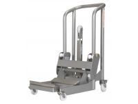 Stainless Steel Roll Lifter Hand Truck