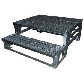 Stainless Steel Portable Steps - BASP-SS series