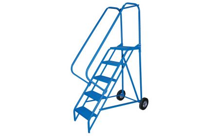 Rolling Ladder - Mobile Steps - BLAD-RF series