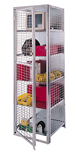 Storage solutions are ideal for warehouses, shipping areas and distributions centers.