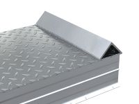 Aluminum Wheel Risers with Roll Off Stop