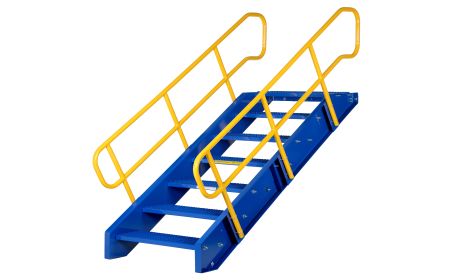 Mezzanine Stairs - Industrial Stairway - BSTAIR series