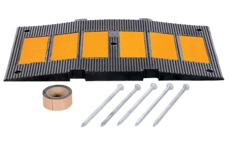 Rubber Speed Bumps - Speed Humps - BRSH series