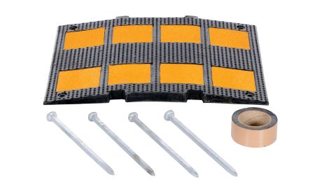 Rubber Speed Bumps - Speed Humps - BRSH series