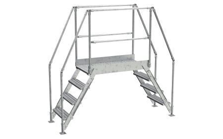 Galvanized Crossover Ladder - BCOL series