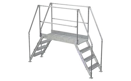 Galvanized Crossover Ladder - BCOL series