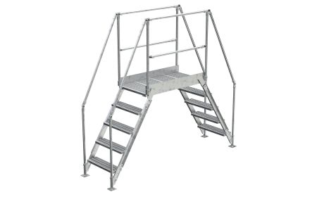 Galvanized Crossover Ladder - BCOL series