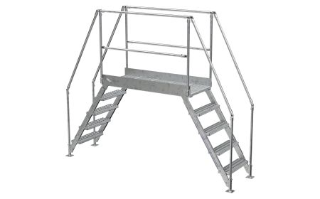 Galvanized Crossover Ladder - BCOL series