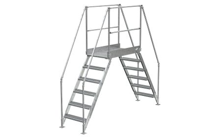 Galvanized Crossover Ladder - BCOL series