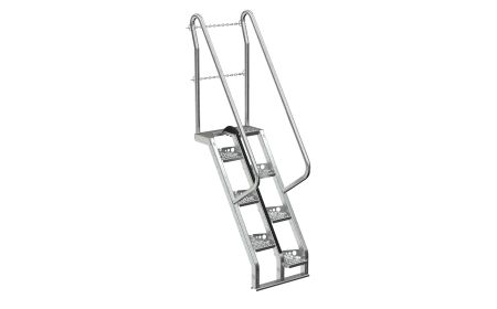 Galvanized Alternate Stairs - BATS series