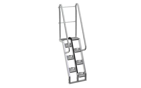 Galvanized Alternate Stairs - BATS series