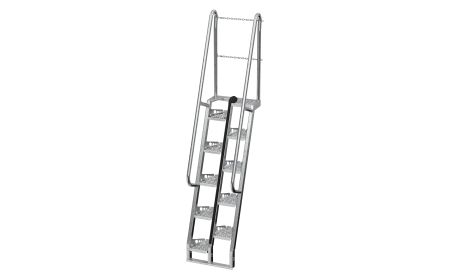 Galvanized Alternate Stairs - BATS series