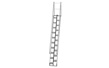Galvanized Alternate Stairs - BATS series