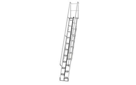 Galvanized Alternate Stairs - BATS series
