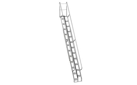 Galvanized Alternate Stairs - BATS series