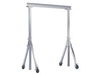 Adjusting Aluminum Gantry Crane-Locking Casters