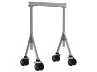 Adjusting Aluminum Gantry Crane-Pneumatic Tires