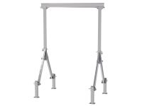 Fixed Height Aluminum Gantry Crane-Leveling Legs
