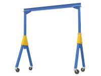 Fixed Height Steel Gantry Crane Kit-Locking Casters