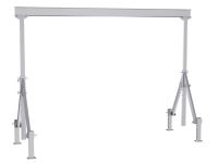 Aluminum A Frame Hoist with Leveling Legs