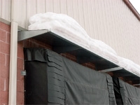 Dock Door Metal Hoods