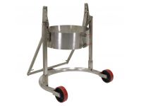 Drum Carrier and Rotator allows to tip drums