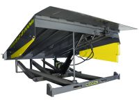 Hydraulic Dock Levelers have heavy duty steel construction and up to an 80,000-lb. capacity.